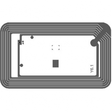 Библиотечная самоклеящаяся HF RFID метка, 50Х80мм, NXP ICODE SLIX