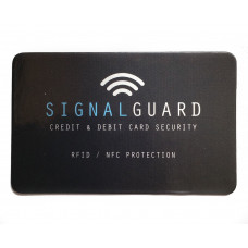 Карта блокиратор NFC PayPass RFID сигнала Signal Guard